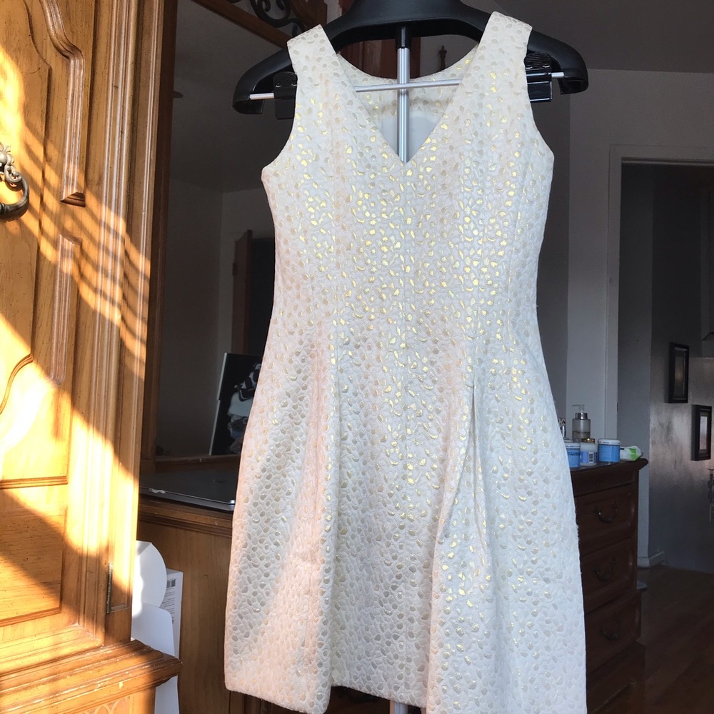 Cynthia Steffe Jacquard Fit and Flare Dress